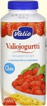 Питьевой йогурт Valio с малиной и злаками
