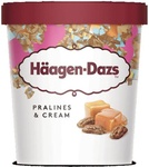Мороженое Haagen Dazs ванильное крем-пралине