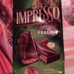 Шоколад lMPRESSO Chocolate PRALINE FILLING фото 1 