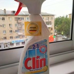 Средство для мытья окон и зеркал Clin лимон фото 2 