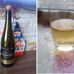 Полусладкое белое игристое вино "Крымское" фото 1 