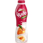 Йогурт питьевой "Чудо", персик-абрикос