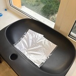 Черная раковина 53 см Wellsee Pro Line 337502000 фото 2 