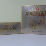 Чай Акбар Голд 100 пакетов фото 1 