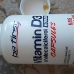 Be First Vitamin D3 600IU (витамин Д3 600МЕ) фото 2 