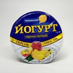 Йогурт Першинский Термостатный персик - мюсли.