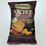 Чипсы "Delicados" Nachos с оливками и паприкой фото 1 