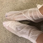 Увлажняющая маска-носочки для ног Vilenta SILKY FOOT фото 1 