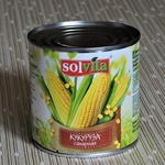 Консервированная кукуруза сахарная SOLVITA фото 1 