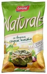 Чипсы картофельные Naturals cо вкусом соуса песто