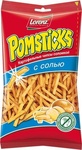 Картофельные чипсы "Pomsticks", с солью