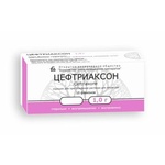 Антибиотик Цефтриаксон "Борисовский завод медицинс (CEFTRIAXONE)