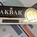 Akbar English Breakfast чай черный, 25 пак фото 1 