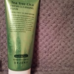 Пенка для умывания с экстрактом чайного дерева Orjena tea tree cica fresh cleansing foam фото 2 