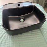 Маленькая черная раковина Wellsee Preen 329711000 фото 4 