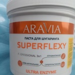 Паста для шугаринга SUPERFLEXY Ultra Enzyme Aravia фото 3 