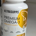 Ultrasupps Premium Omega-3 90 softgels фото 1 