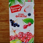 Нектар ягоды-фрукты "Красная цена" фото 1 