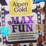 Alpen Gold MaxFun Кола, попкорн, взрывная карамель фото 1 