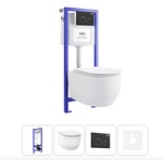 Подвесной унитаз набор 6в1 Lavinia Boho 20219148R