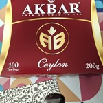 Чай черный Akbar Сeylon АВ, 100 пак фото 2 