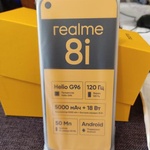 Телефон Китай realme 8i фото 2 