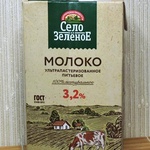 Молоко "Село Зелёное"  3,2% фото 1 