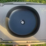 Wellsee Черная накладная раковина 335805000 фото 3 