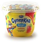 Суперкид йогурт клубничный