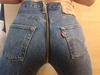 Джинсы Levi's джинсы молния застегивающиеся сзади