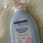 Детское масло с обогащенной формулой Sanosan фото 1 