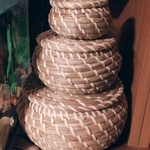 Набор плетеных шкатулок из водорослей Икея фото 1 
