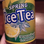 Зеленый чай с лимоном Ice Tea SPRING 0,5л фото 2 