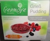 Десерт Creamoire Grieb Pudding ванильный с ягодами