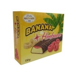 Конфеты банан малина шоколадные Hauswirth